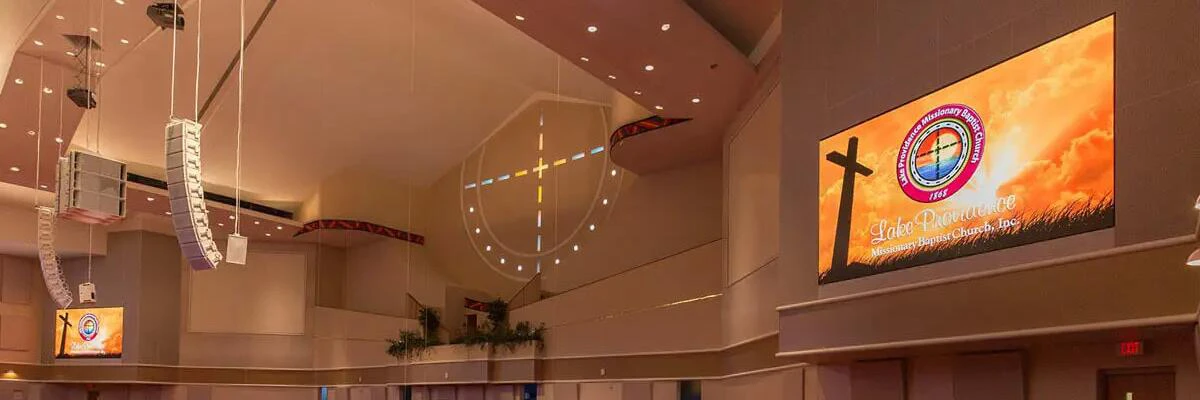 led church display