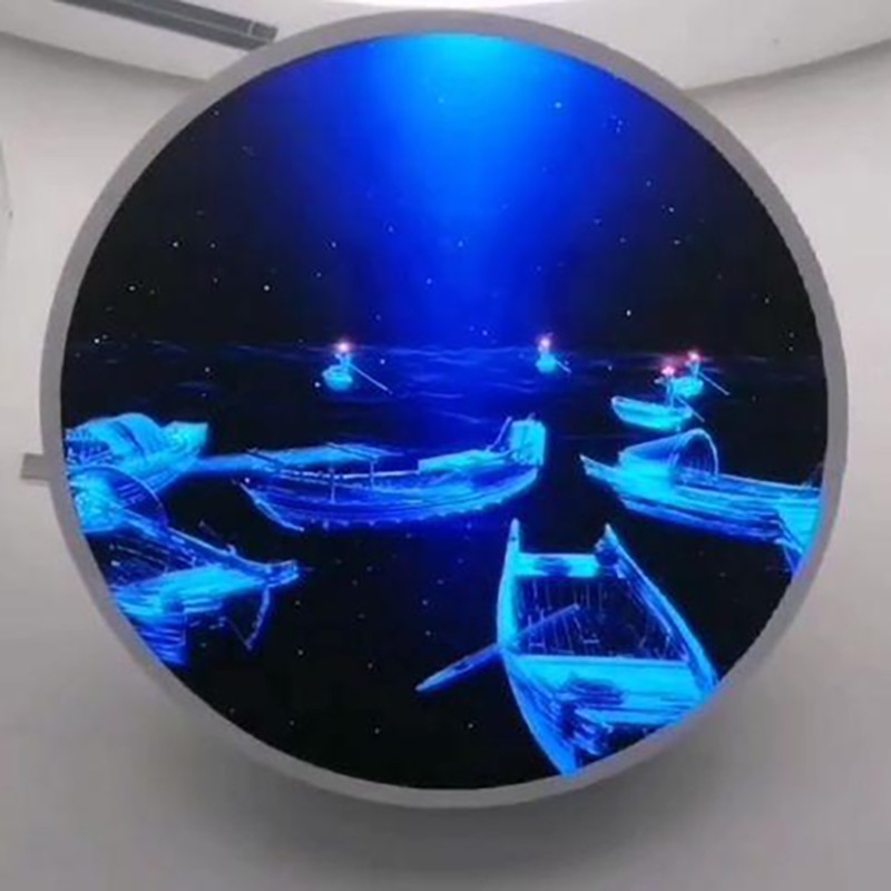 Circular LED display 