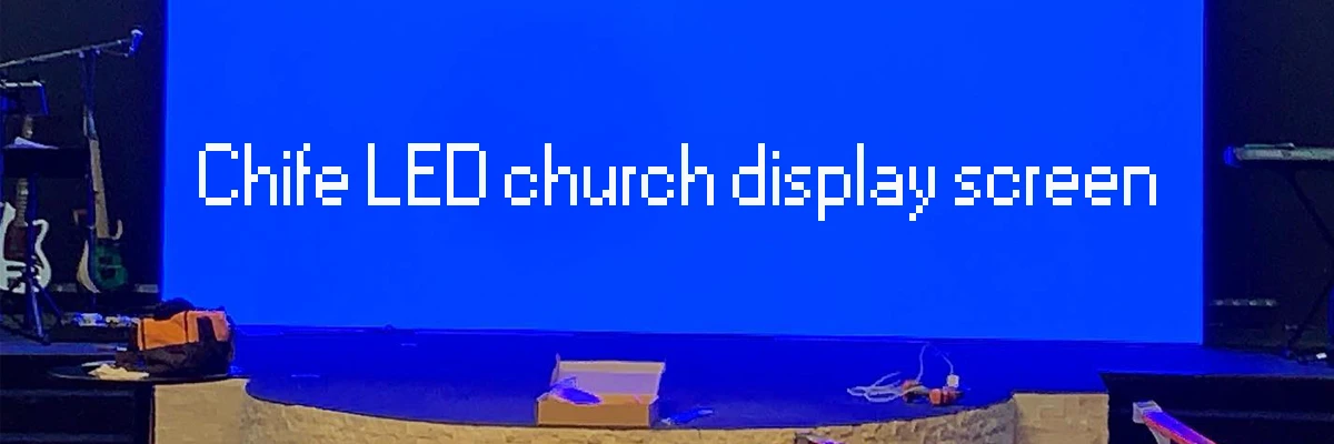 chife church led display