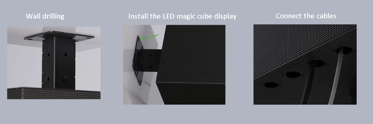 install the magic LED display