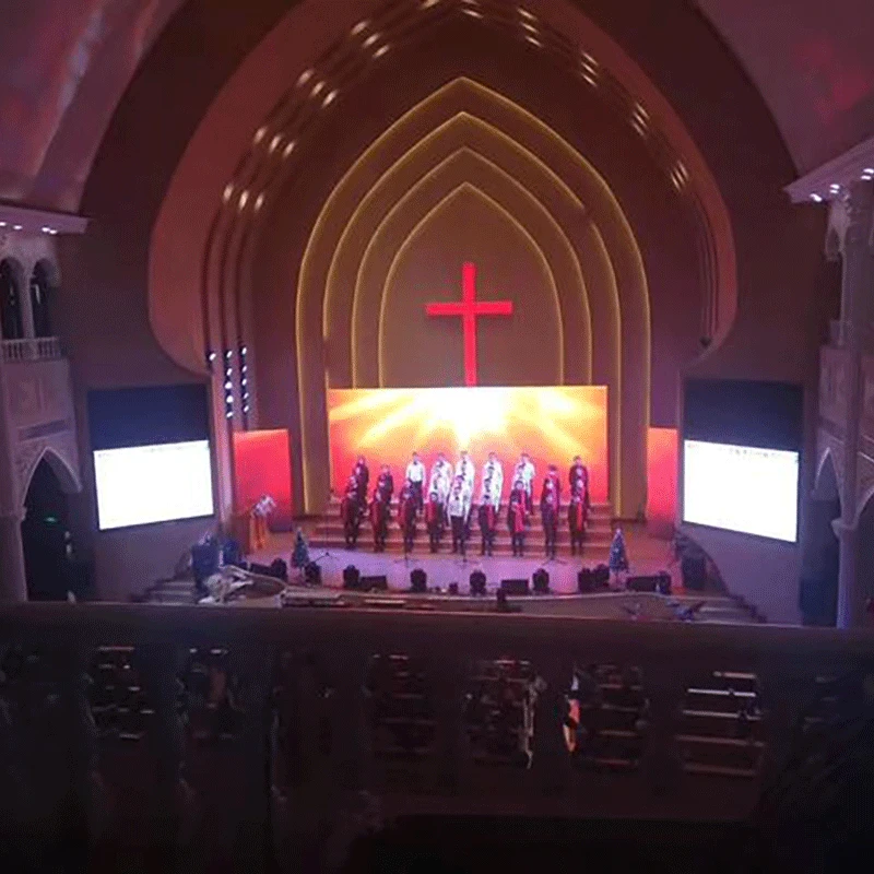 Church LED wall