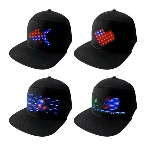 LED logo cap