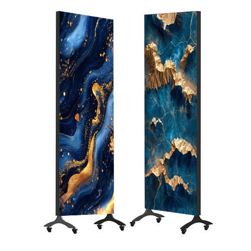 Ultra-thin double-sided LED poster screen